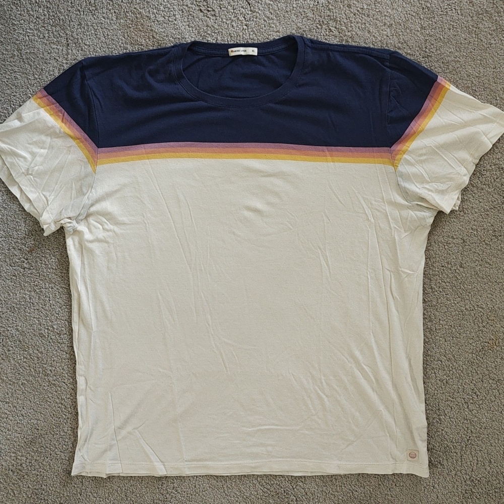 Marine Layer | Multicolor Striped T-Shirt